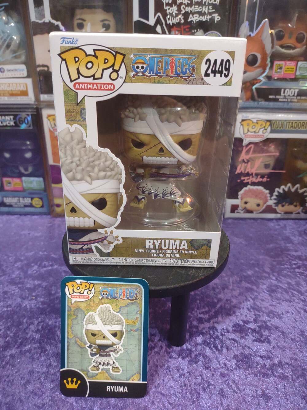 Ryuma 2449 W/ Holo Card